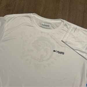 Columbia Men’s Terminal Tackle PFG Statetriot Long Sleeve Top White NWT Size XL